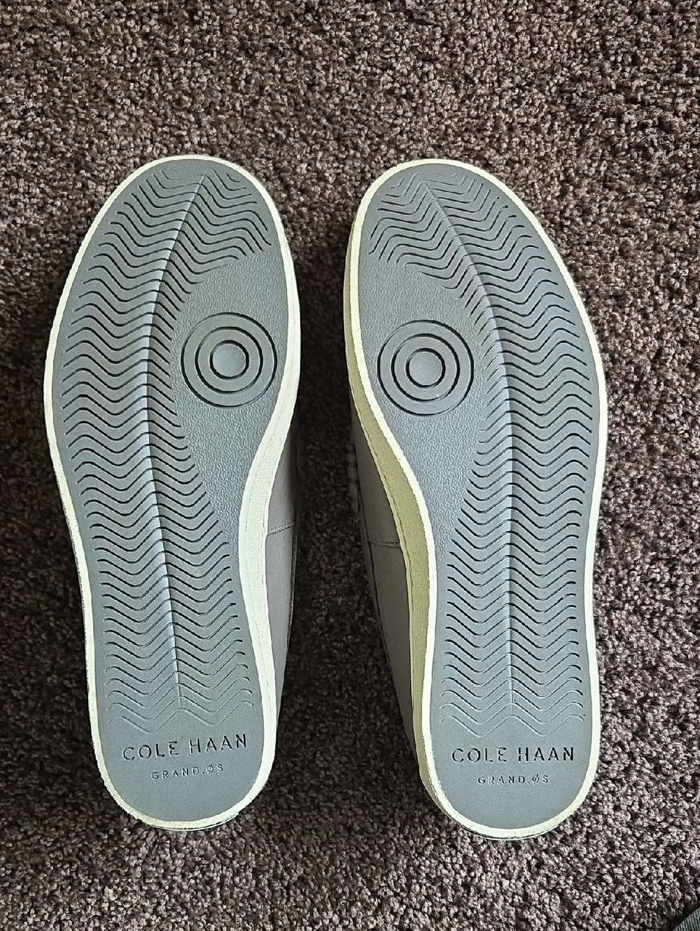 Cole Haan Gray Leather Loafers 9.5 M - Picture 6 of 6